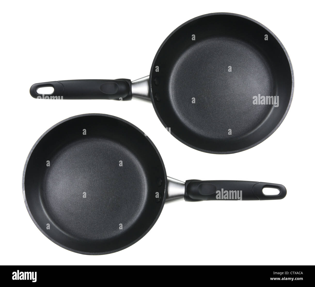 Frying Pans Stock Photo