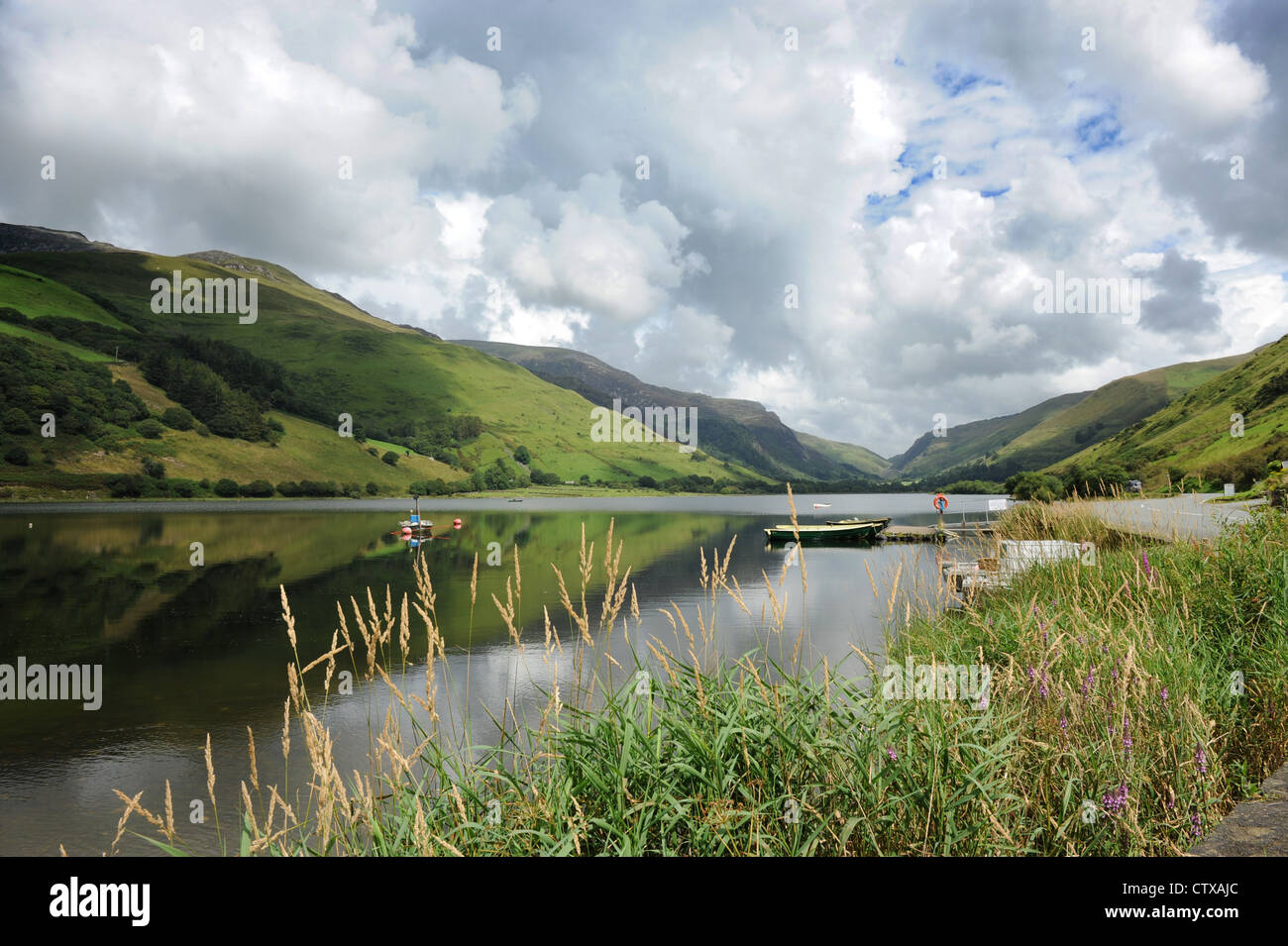 Talyllyn Lake Snowdonia Gwynedd Wales Stock Photo - Alamy