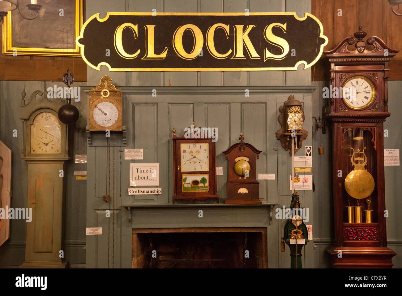 American Clock and Watch Museum in Bristol CT Stock Photo Alamy