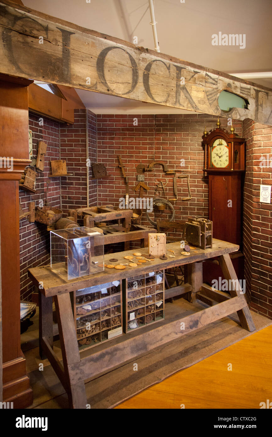 American Clock and Watch Museum in Bristol CT Stock Photo Alamy
