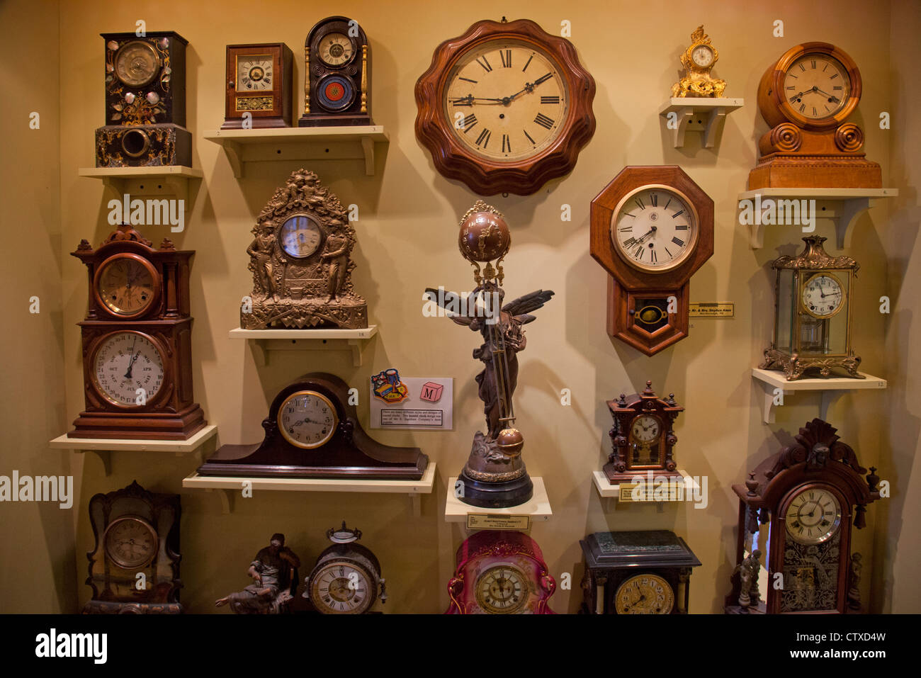 American Clock and Watch Museum in Bristol CT Stock Photo Alamy