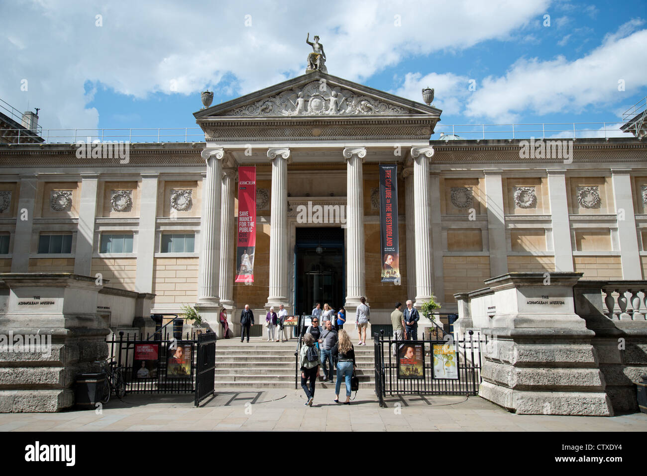 The Ashmolean Museum, Beaumont Street, Oxford, Oxfordshire, England, United Kingdom Stock Photo