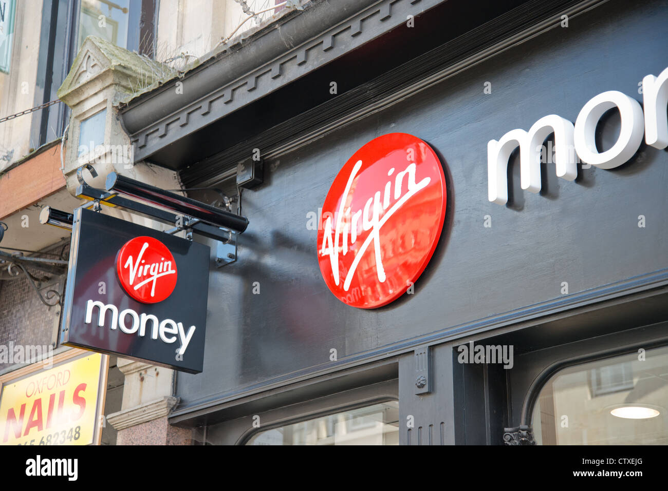 Virgin Money Bank, High Street, Oxford, Oxfordshire, England, United