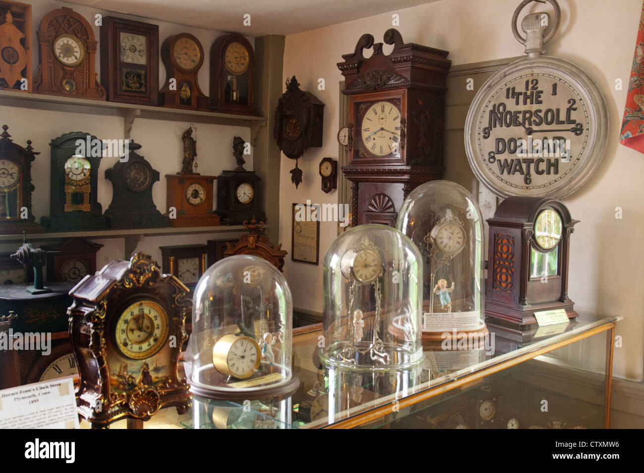 American Clock and Watch Museum in Bristol CT Stock Photo