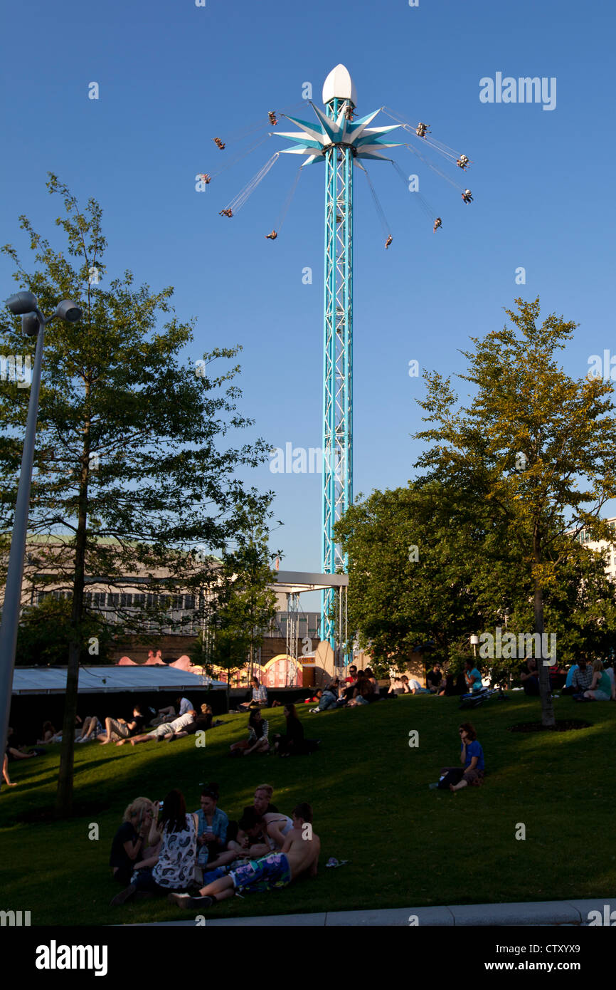 The Starflyer chair ride part of the Priceless London Wonderground at ...