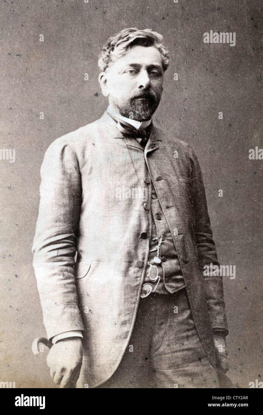 Gustave Eiffel, ca 1890 Stock Photo