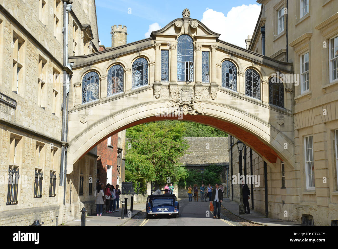 The Bridge of Sighs (Hertford Bridge), New College Lane, Oxford