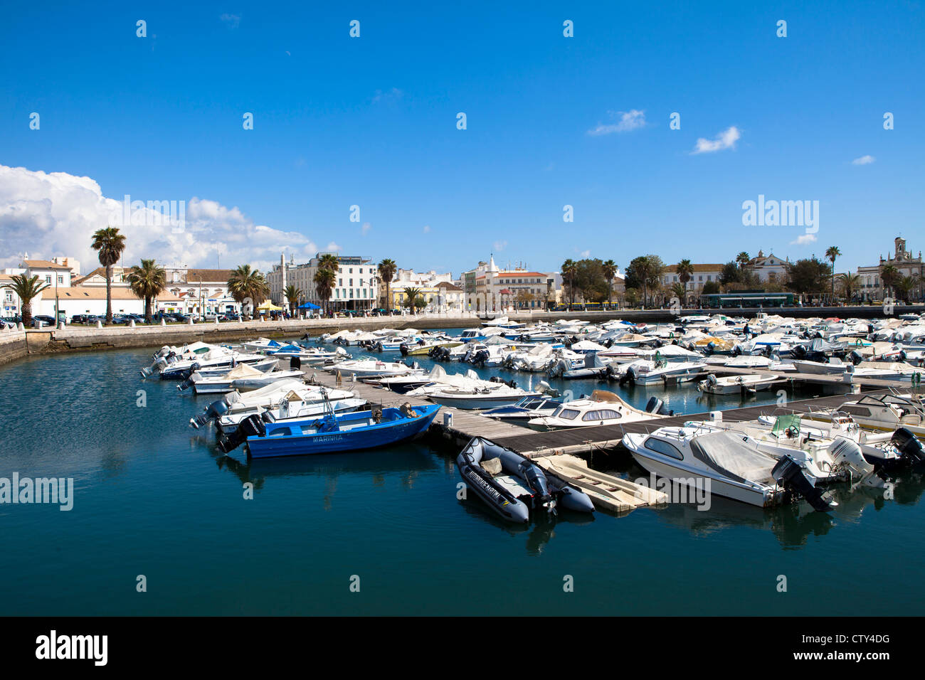 Faro Harbour Portugal Stock Photo - Alamy