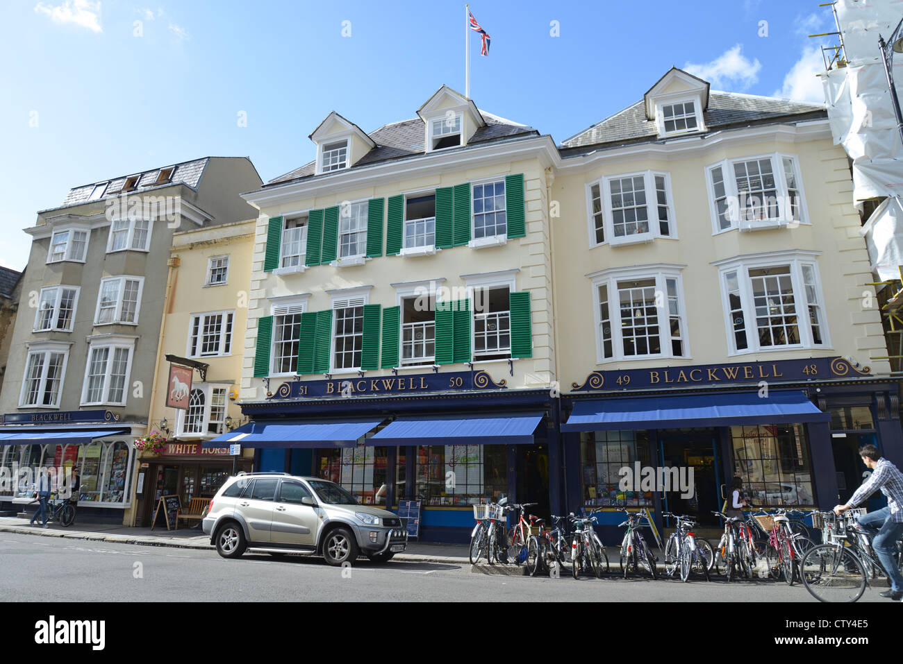 Blackwell Book store, Broad Street, Oxford, Oxfordshire, England, United Kingdom Stock Photo