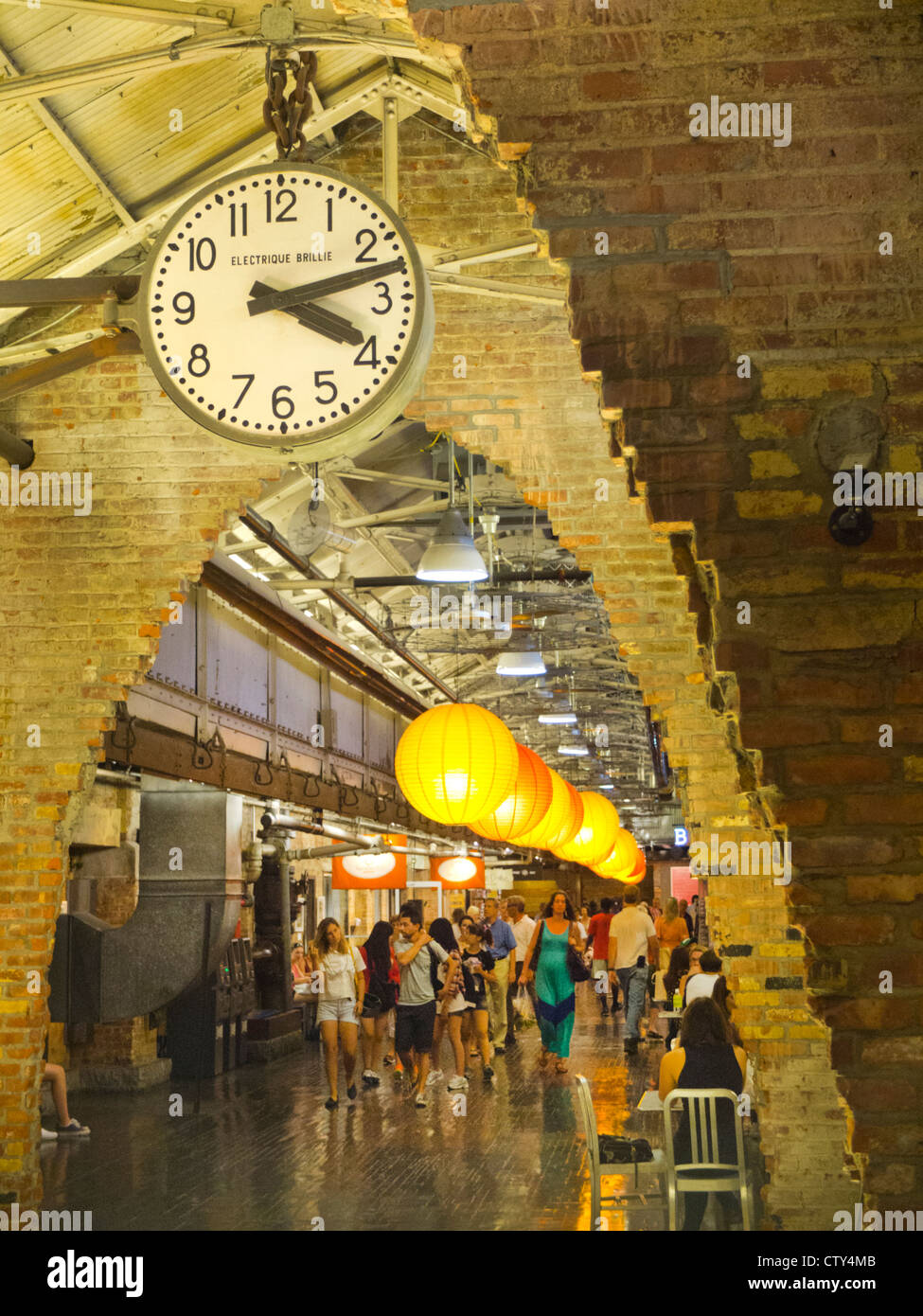 Chelsea Market New York City Stock Photo Alamy