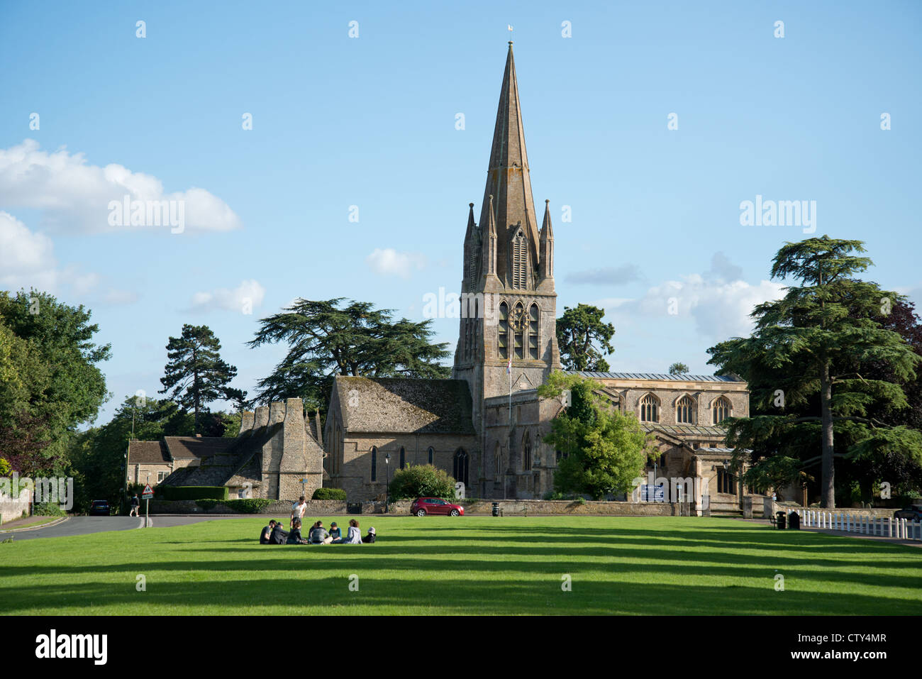 Parish Church of St Mary's, The Green, Witney, Oxfordshire, England