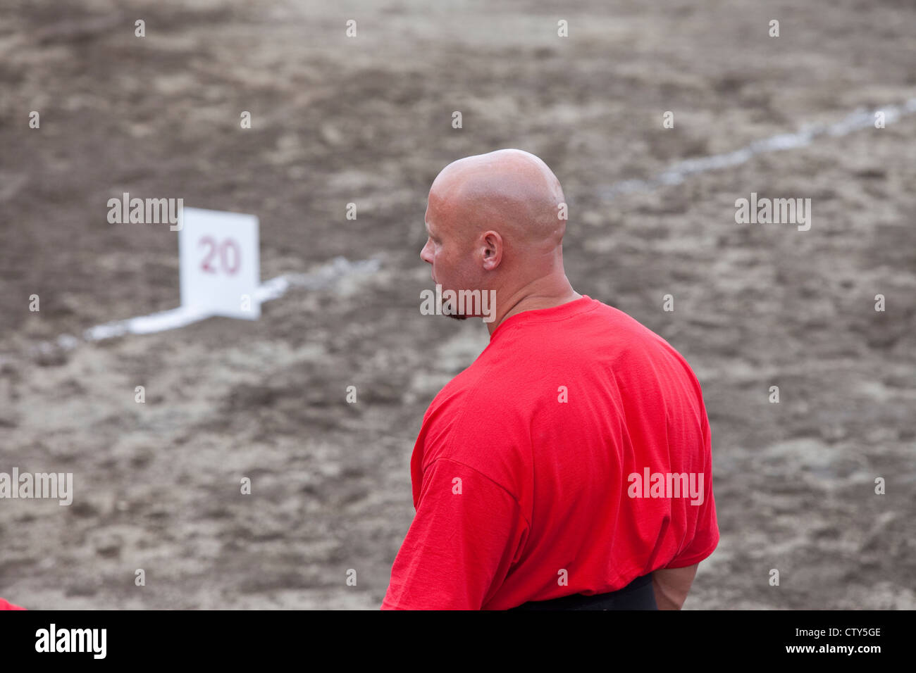 The Weight Throw Event at the 66th Annual Pacific Northwest Scottish