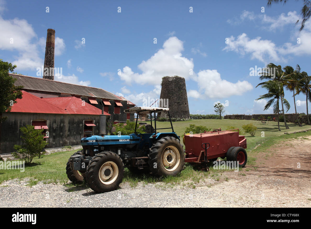 St Nicholas Abbey plantation house and rum distillery in Barbados