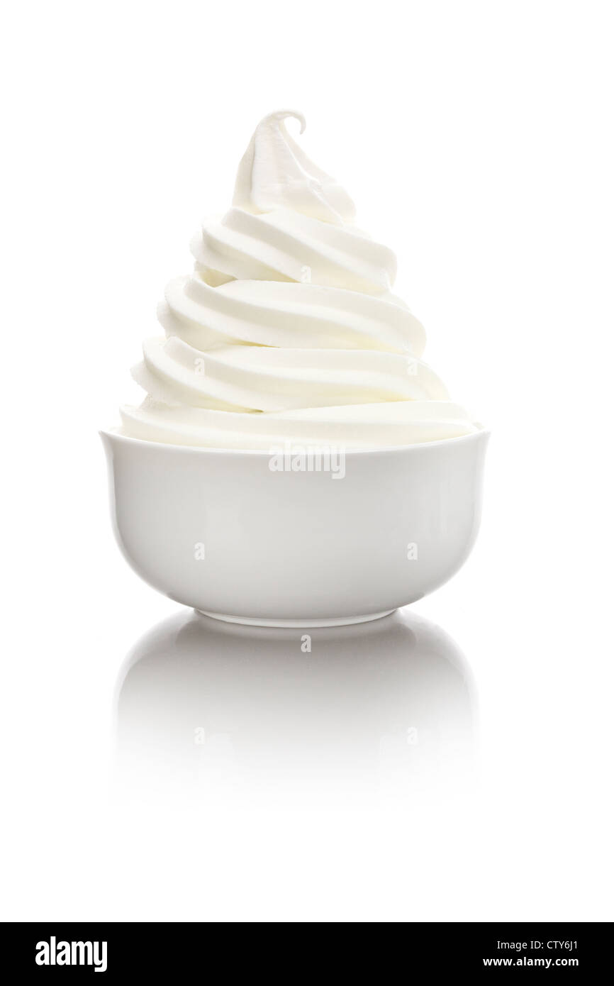 Frozen Yogurt Stock Photo