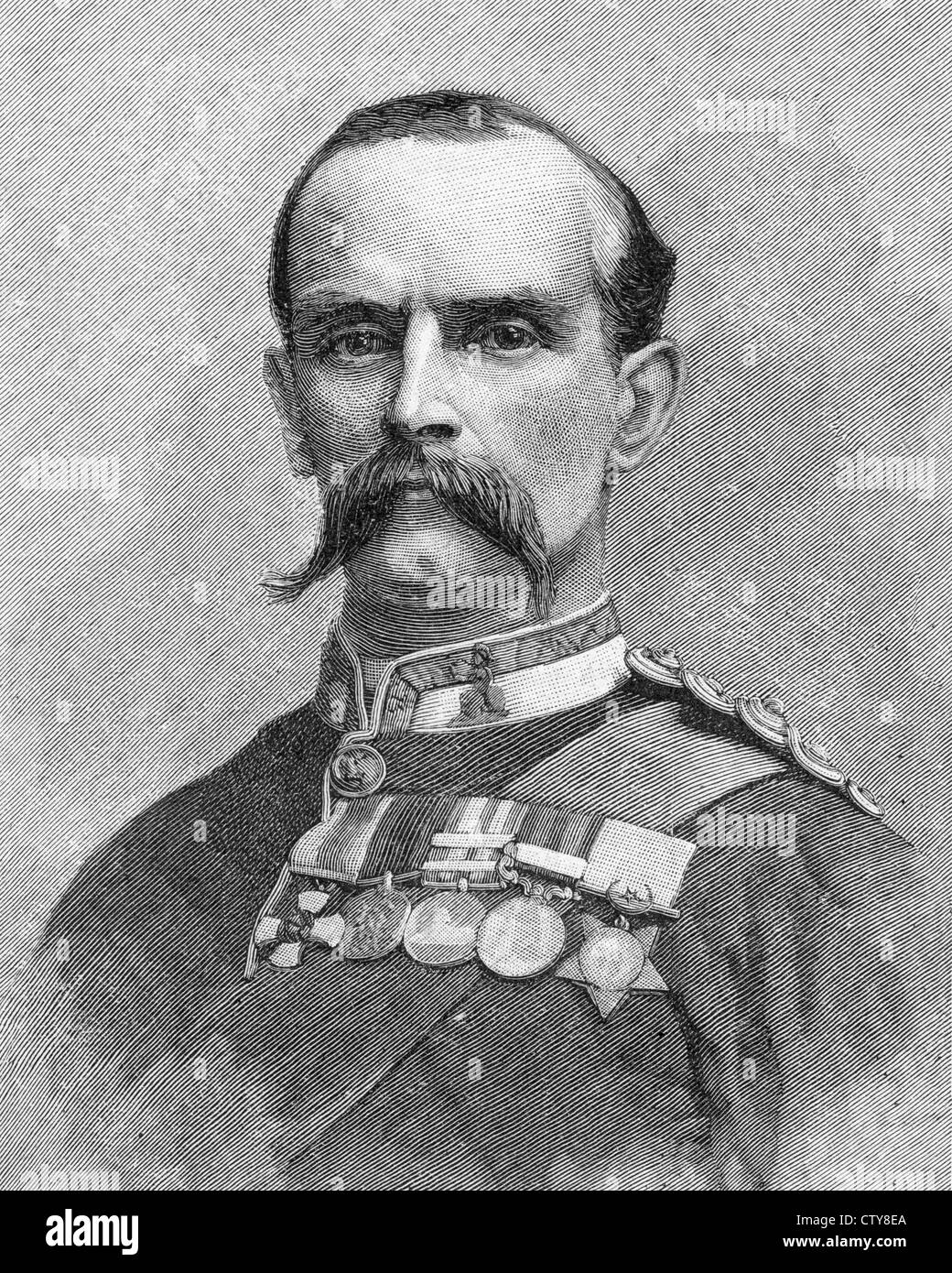 FREDERICK LUGARD, 1st Baron Lugard (1858-1945) British soldier, explorer and colonial administrator Stock Photo