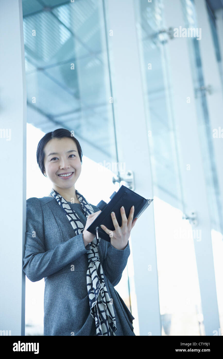A business woman with the planner Stock Photo - Alamy