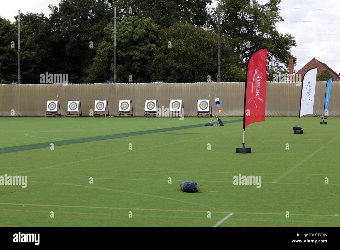 Archery GB range at Lilleshall National Sports and Conference Centre