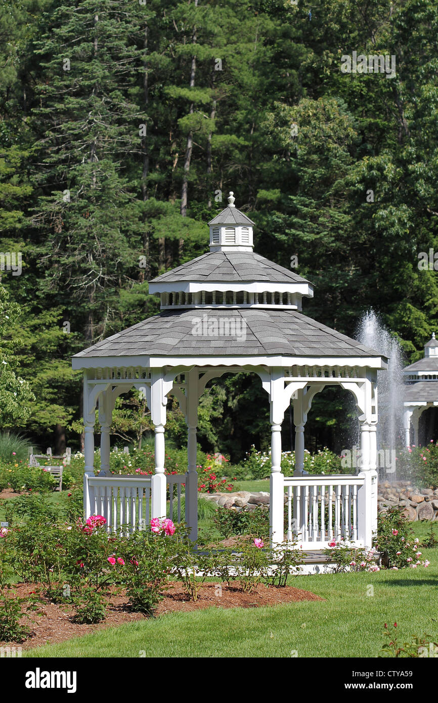 Gazebos In The Rose Garden At Stanley Park Westfield