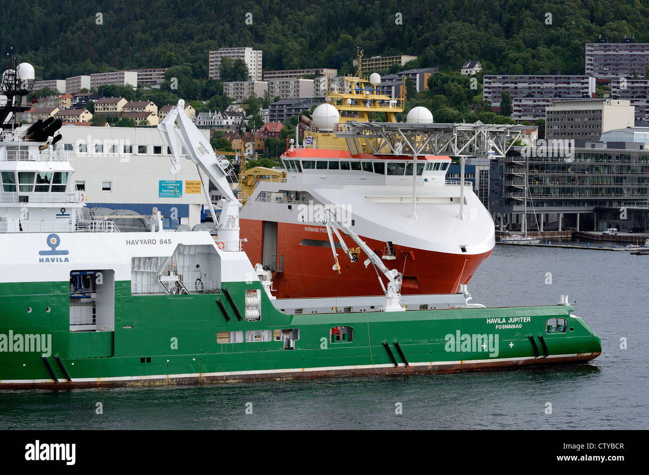 ANCHOR HANDLING AND RIG SUPPLY SHIPS 'NORMAND PROSPER' AND 'HAVILA ...