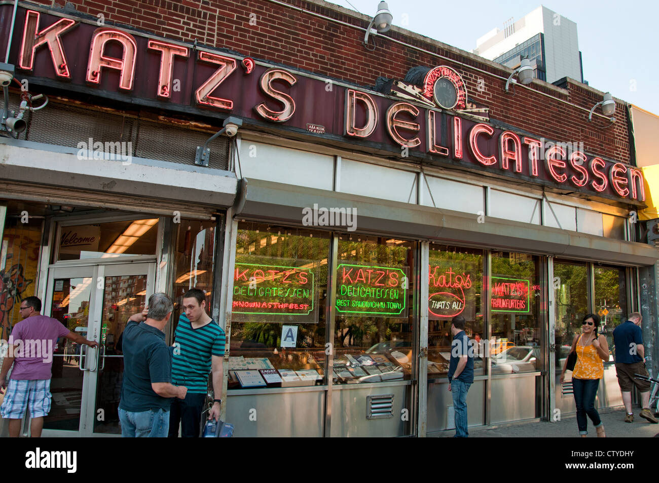 Restaurant Katz´s Jewish pastrami delicatessen deli diner New York City