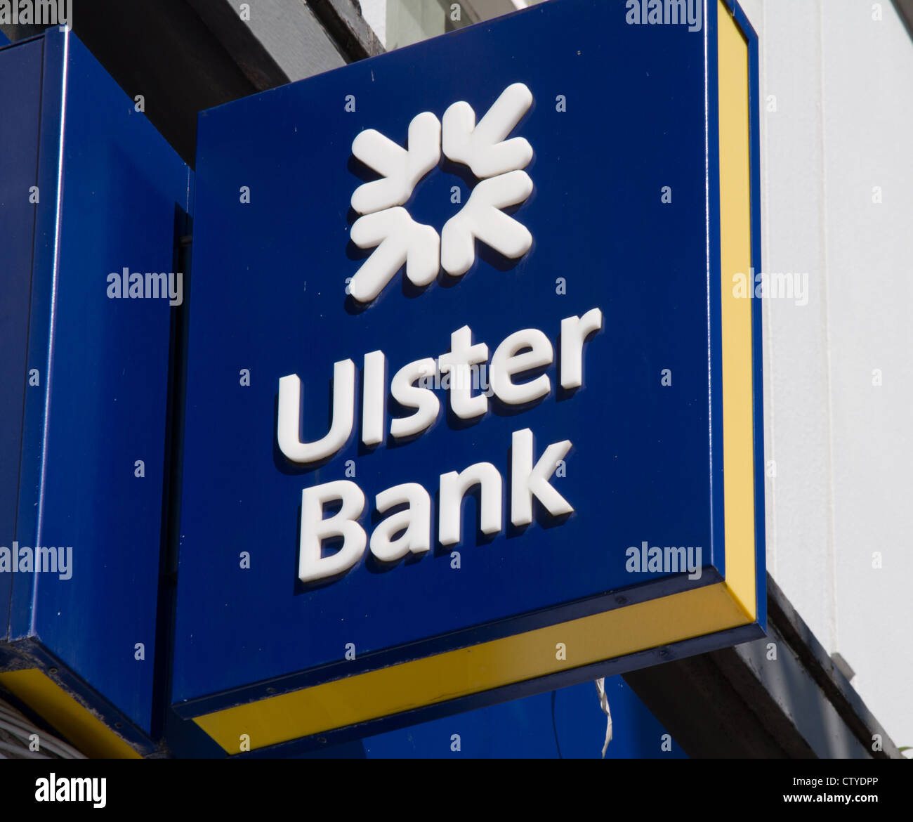 Ulster Bank sign Stock Photo