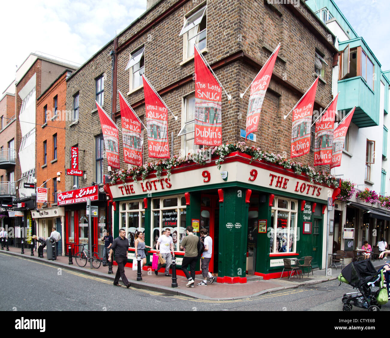 The Lotts Bar, Traditional pub, Dublin, Ireland Stock Photo