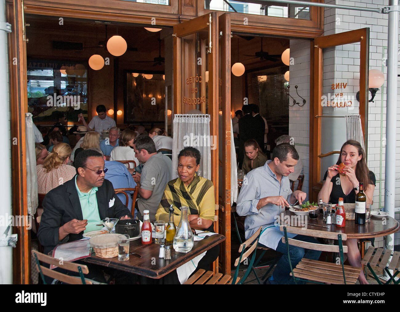 Pastis meatpacking district west village hires stock photography and
