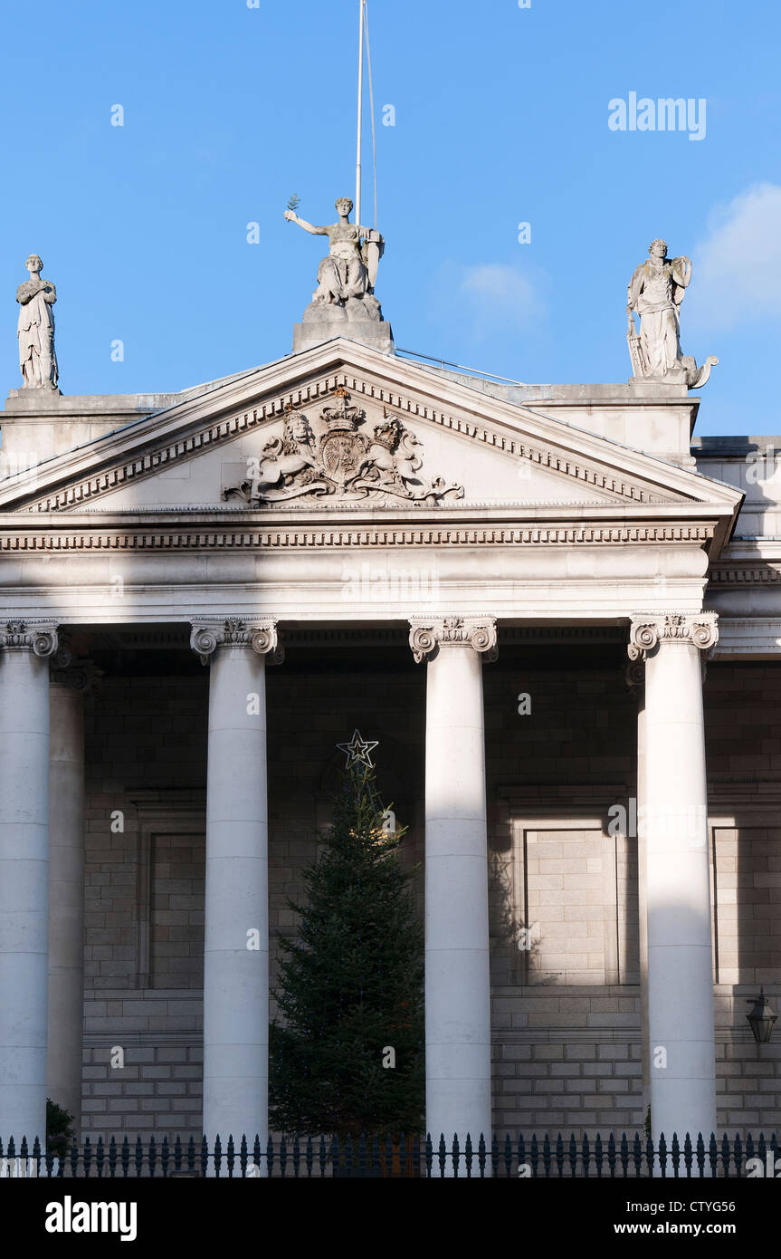 Bank of Ireland building in Dublin which is the Capital City of Ireland