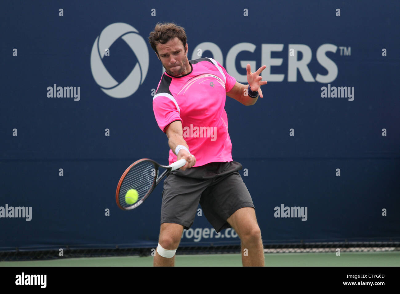 tennis action tournament game rogers cup Stock Photo Alamy