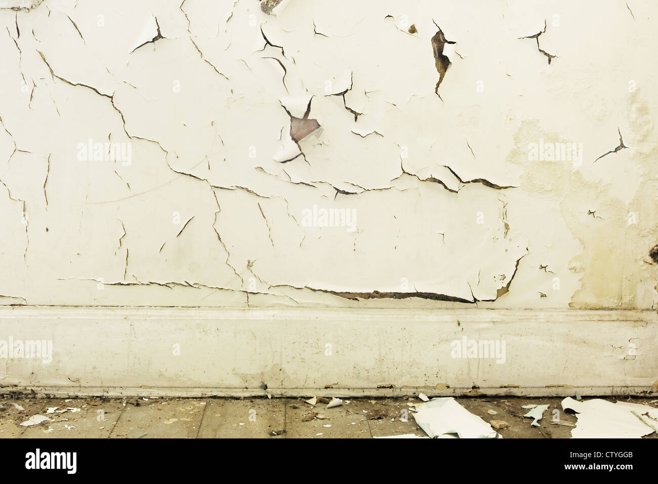 Peeling White Paint And Skirting Board Background Stock Photo Alamy