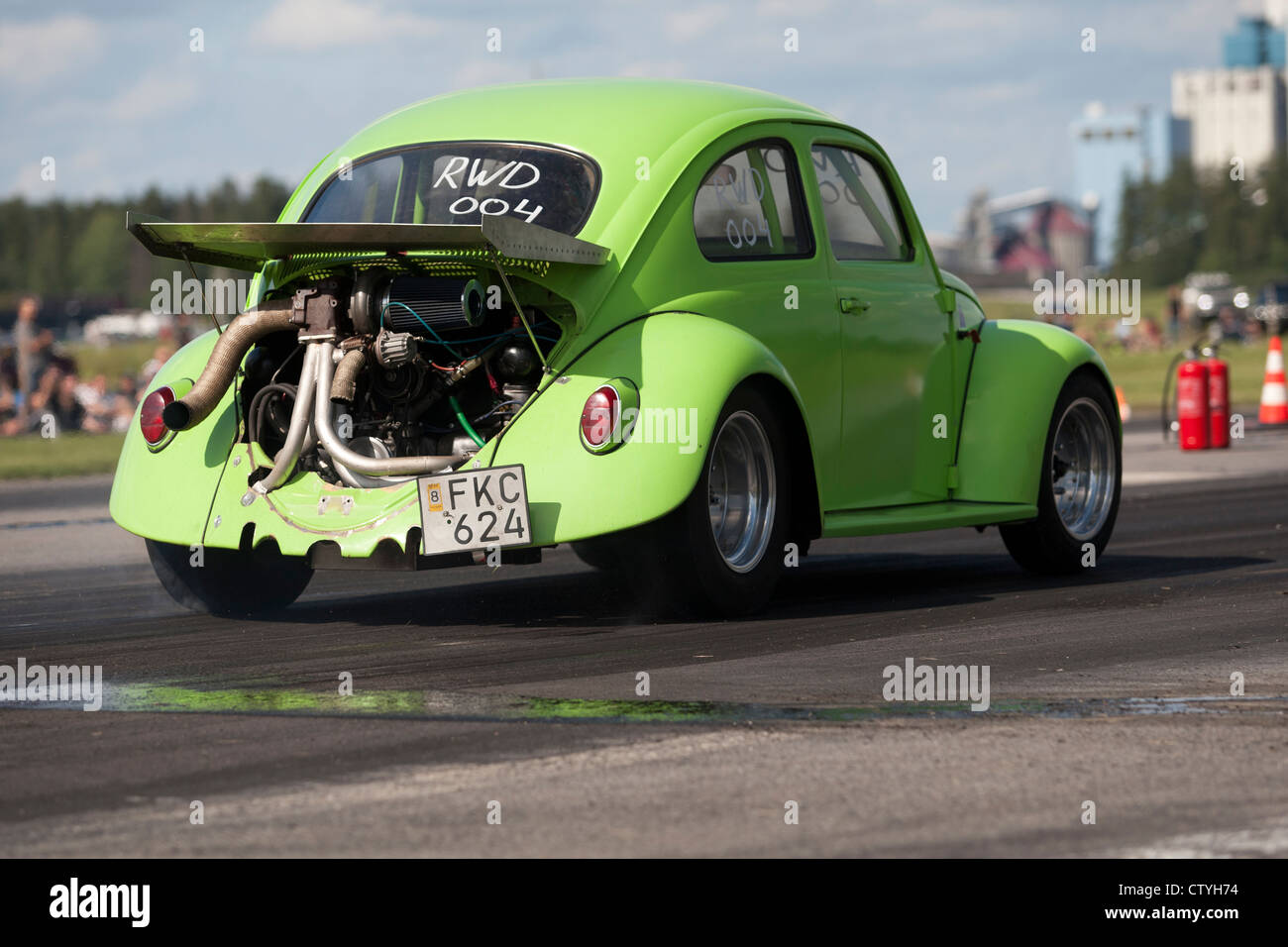 Drag racing with VW turbo Stock Photo - Alamy