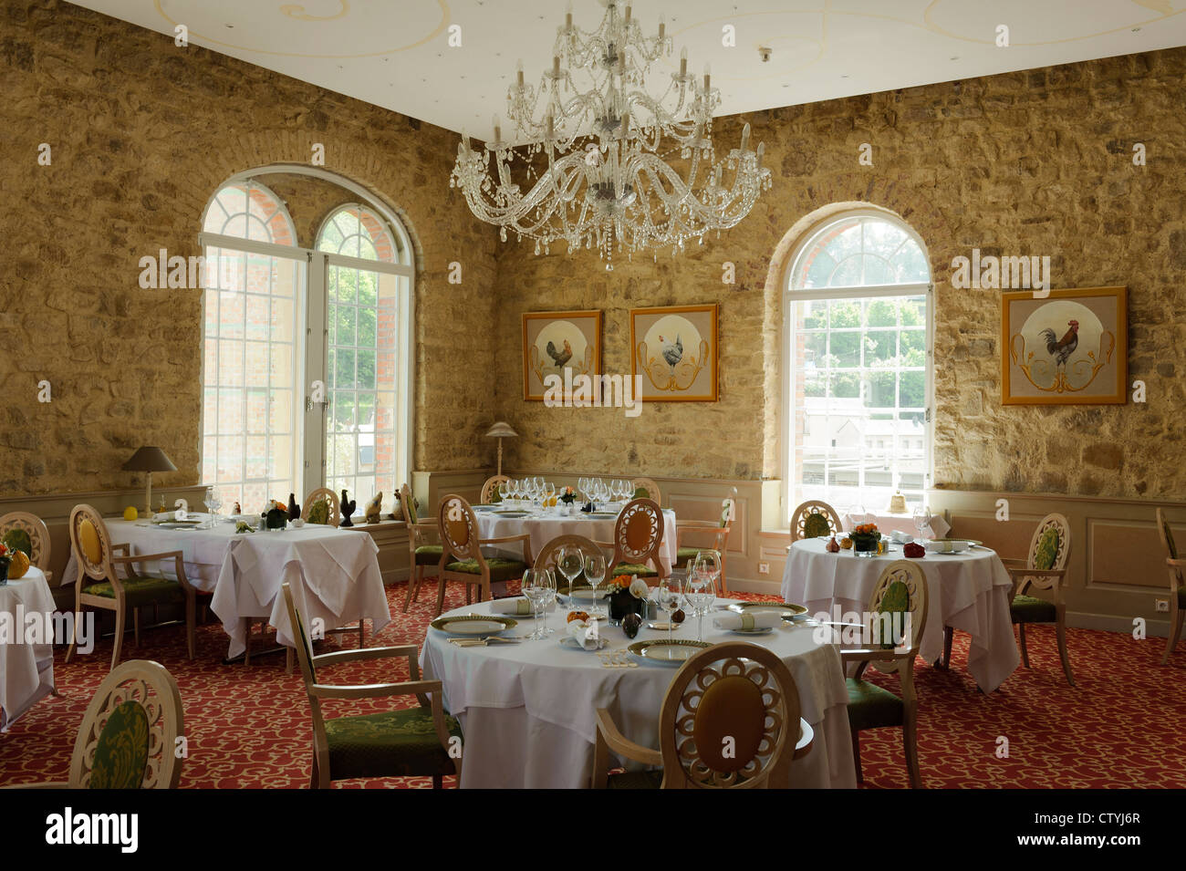 Restaurant Le Sud  in Clausen, City of Luxembourg Luxemburg, Luxembourg Stock Photo