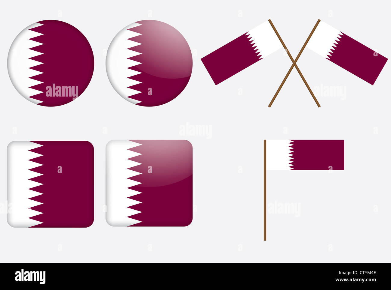 Set Of Badges With Flag Of Qatar Illustration Stock Photo Alamy Set Of Badges With Flag Of Qatar Illustration Stock Photo Alamy