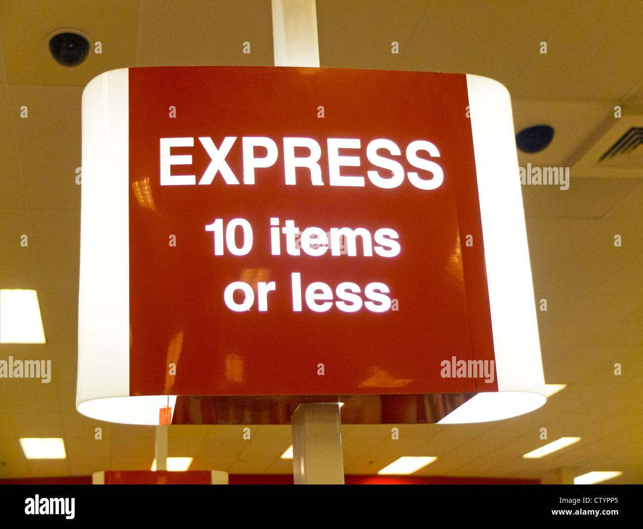 express shopping sign Stock Photo Alamy