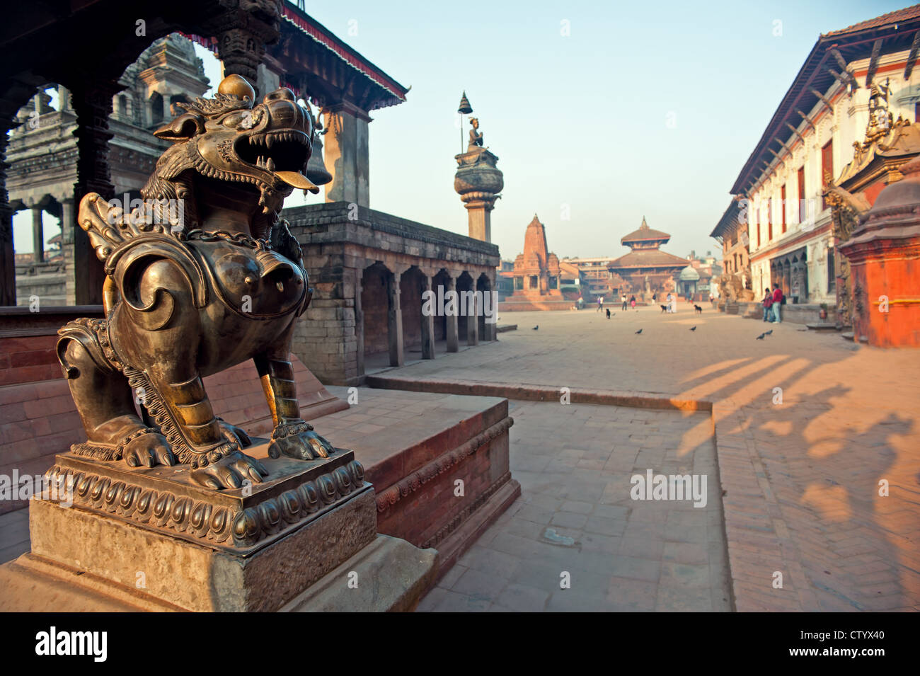 Bhaktapur Durbar Square, Nepal. Stock Photo