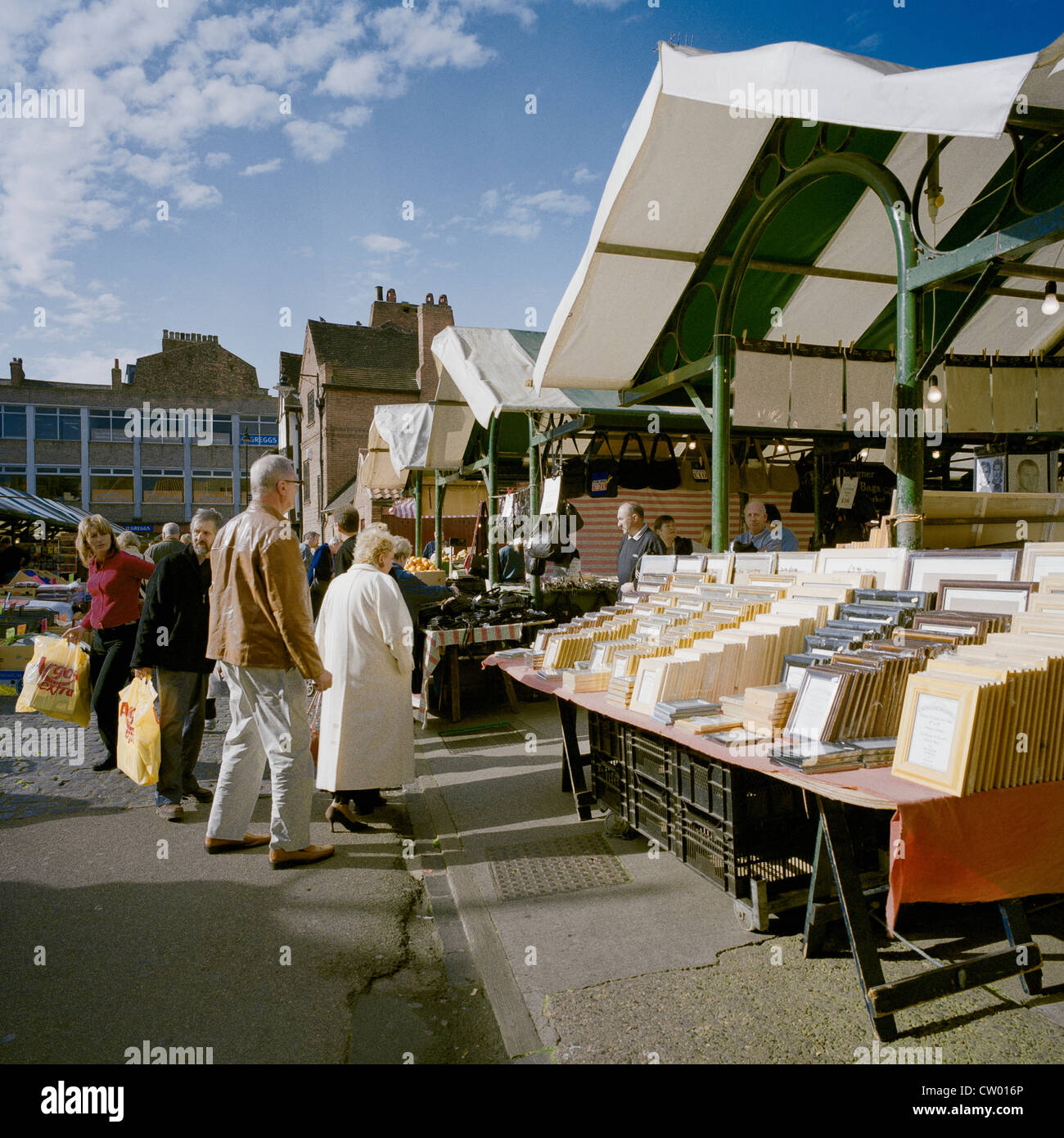 York Market stall Stock Photo Alamy