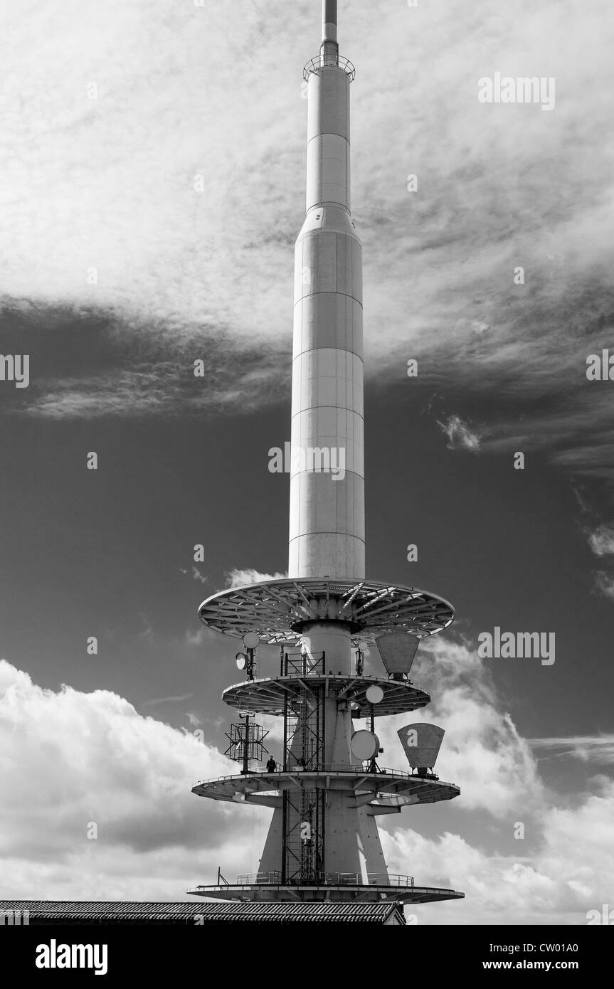 Meterological station Black and White Stock Photos & Images - Alamy