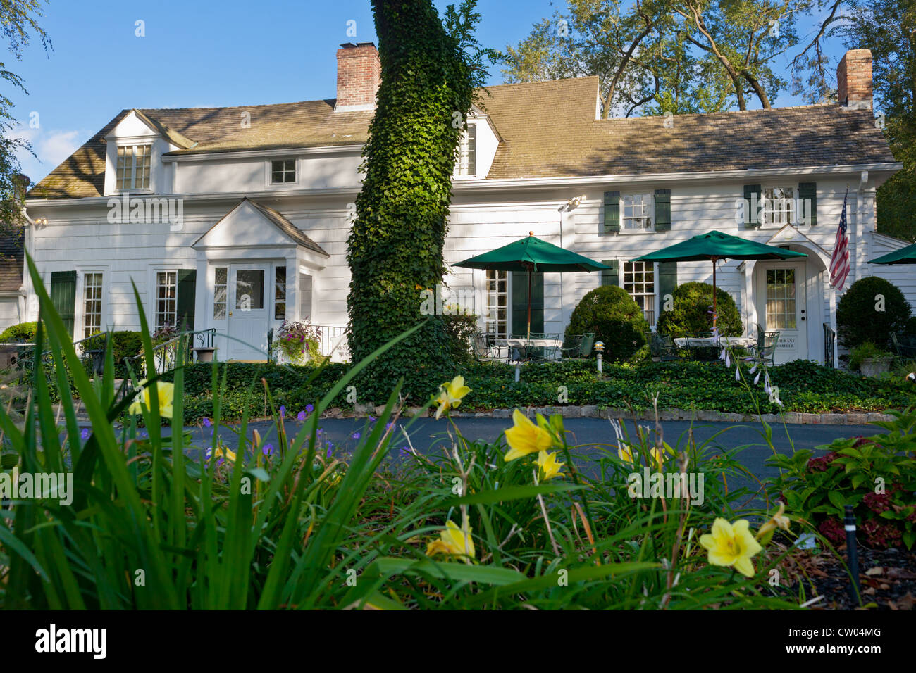 Three Village Inn, Stony Brook, North Shore, Long Island, New York Stock Photo