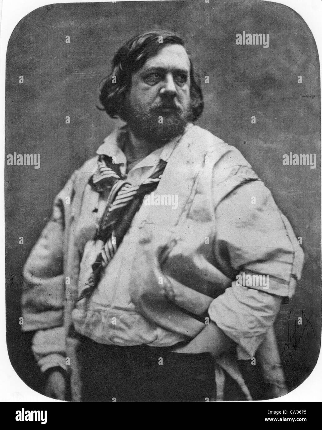 THEOPHILE GAUTIER (18111872) French author and dramatist. Photo Nadar