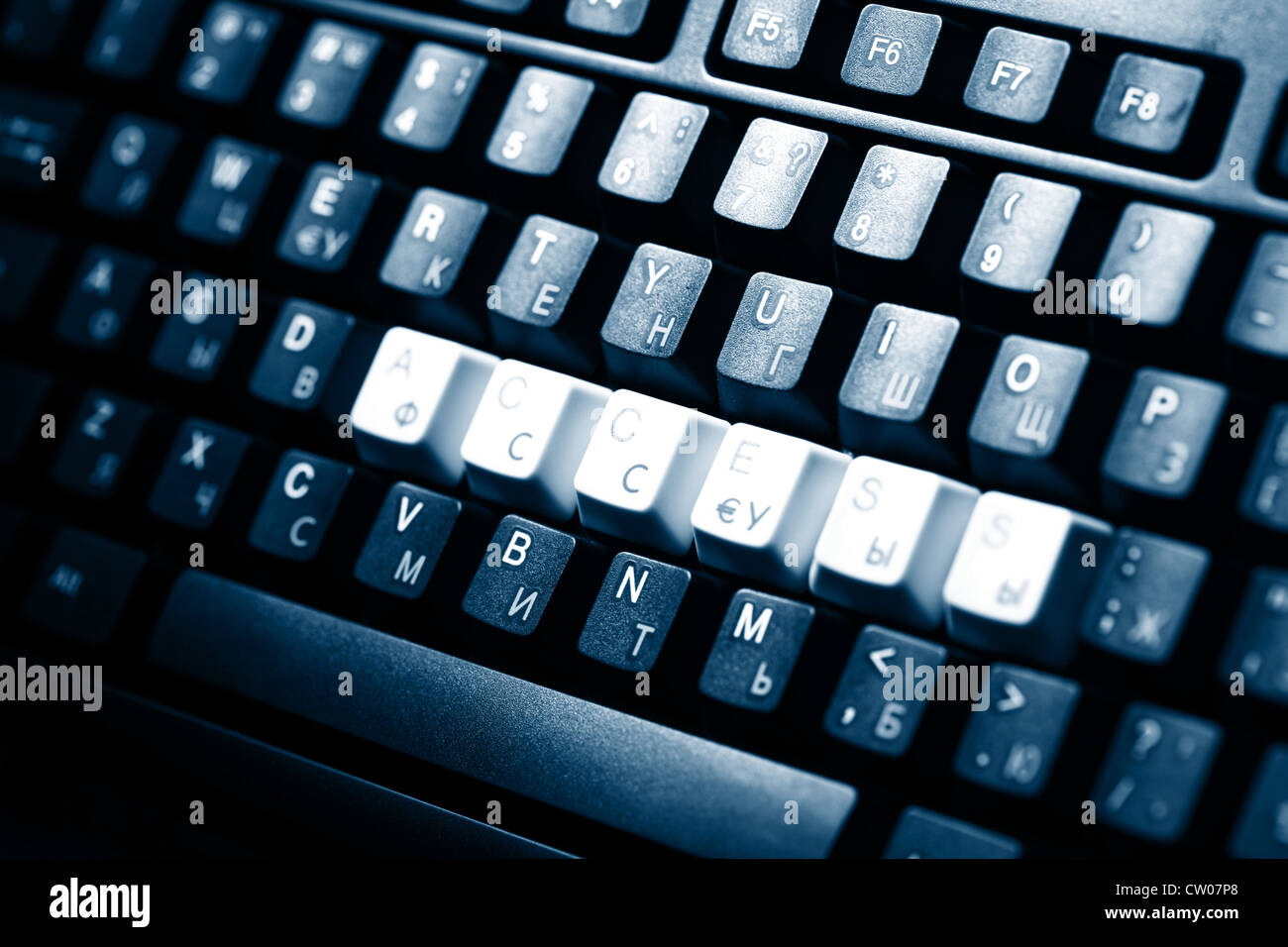 keyboard concept access Stock Photo Alamy