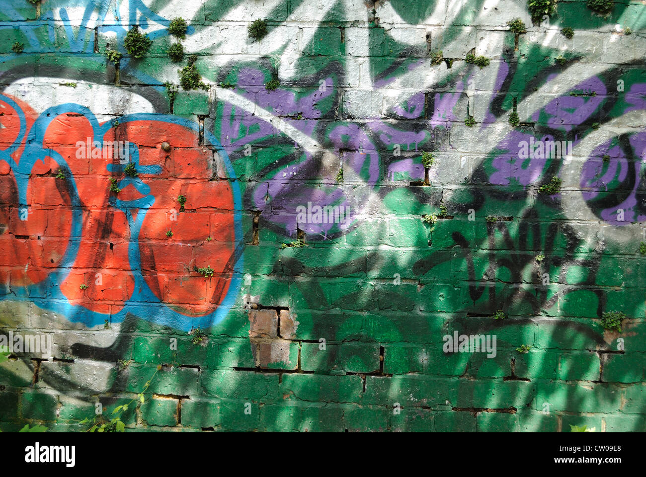 Graffiti On Brick Wall High Resolution Stock Photography and Images Alamy