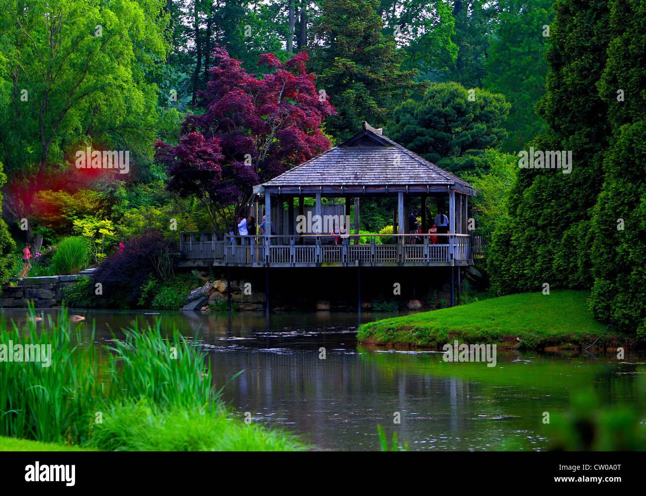Pavillion tea house hires stock photography and images Alamy