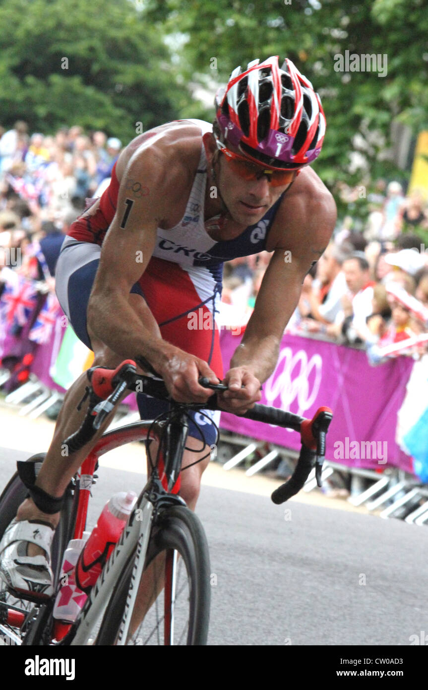 Leonardo Chacon Costa Rica Men's London 2012 Olympics triathlon bike