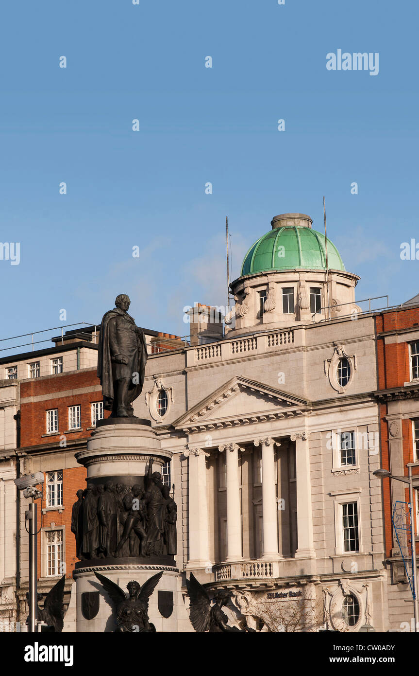Daniel O'Connell Statue on O'Connell Street in Dublin the Capital of Ireland Stock Photo Alamy