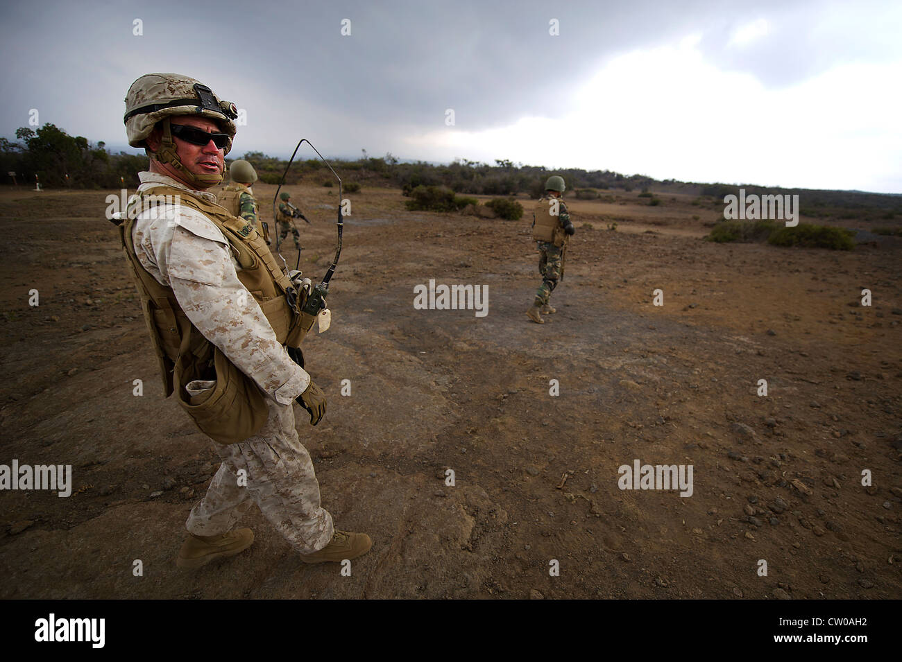 Royal pacific islands regiment hi-res stock photography and images - Alamy