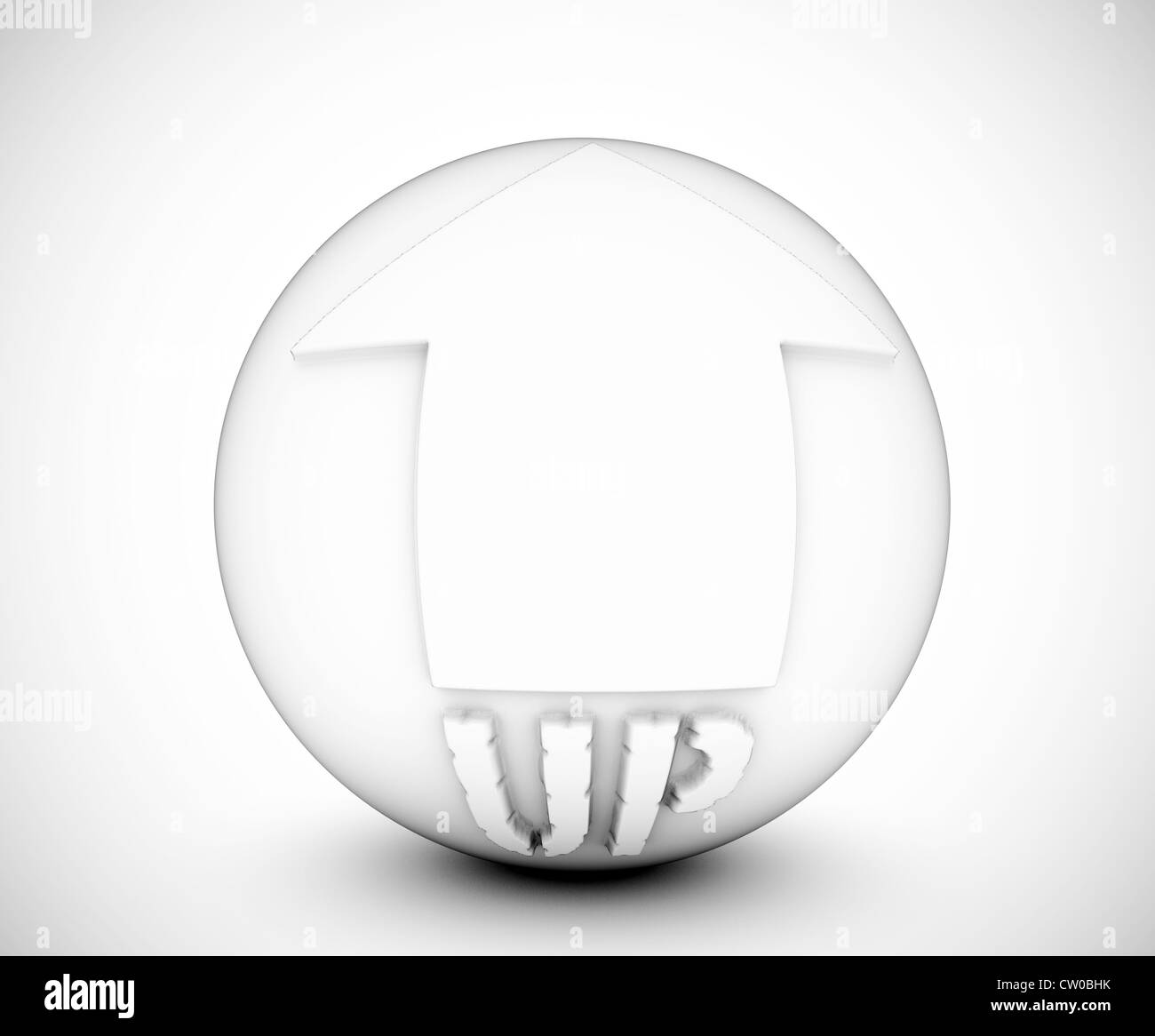 arrow sign isolated on white background Stock Photo - Alamy