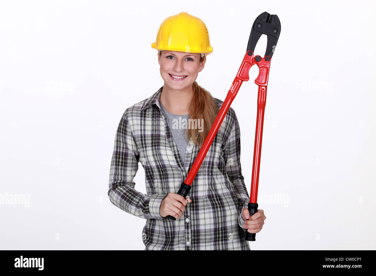 Bolt cutters cutting steel chain hi-res stock photography and images - Alamy