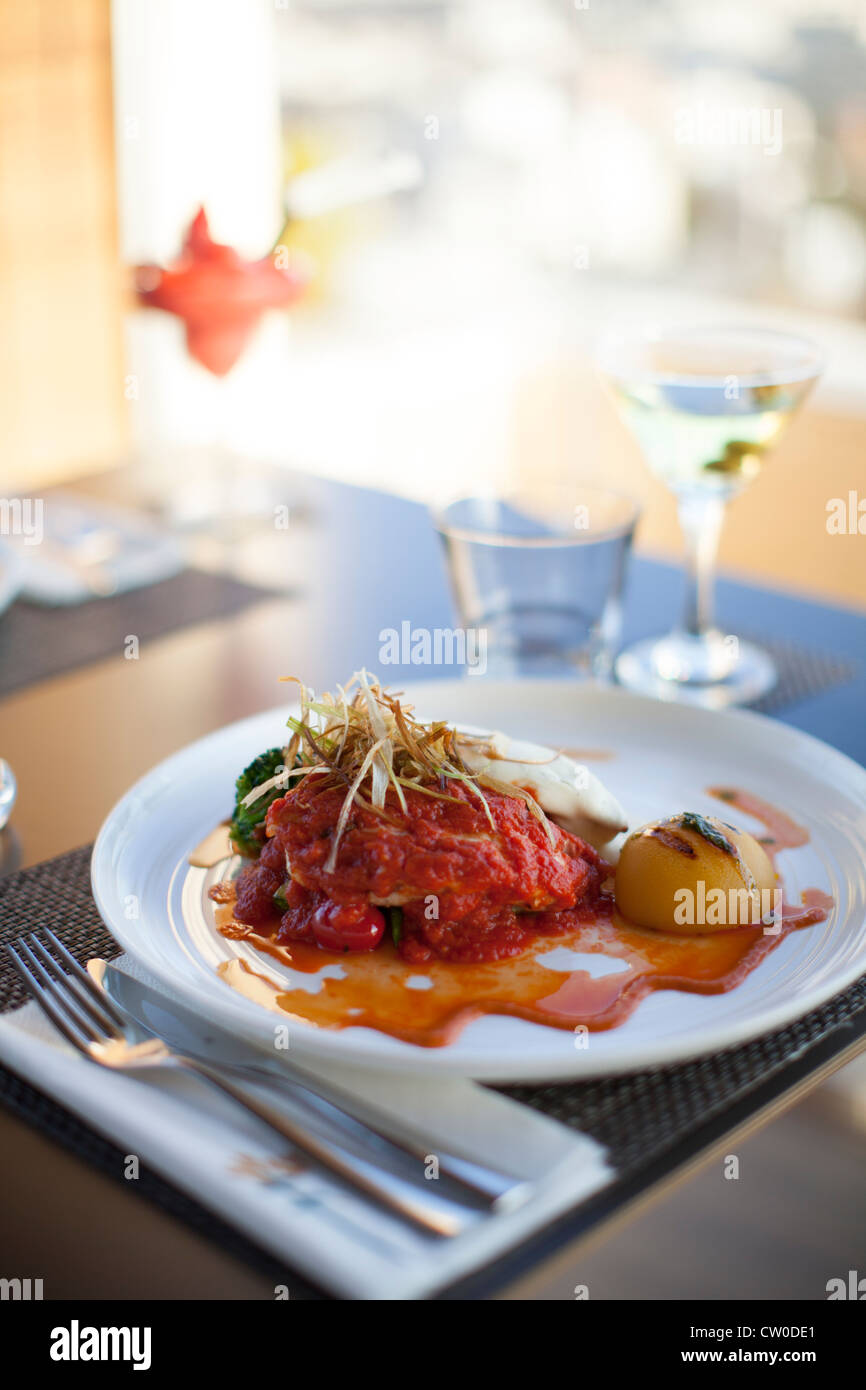 Vinaigrette restaurant Amman Jordan Middle East Stock Photo Alamy