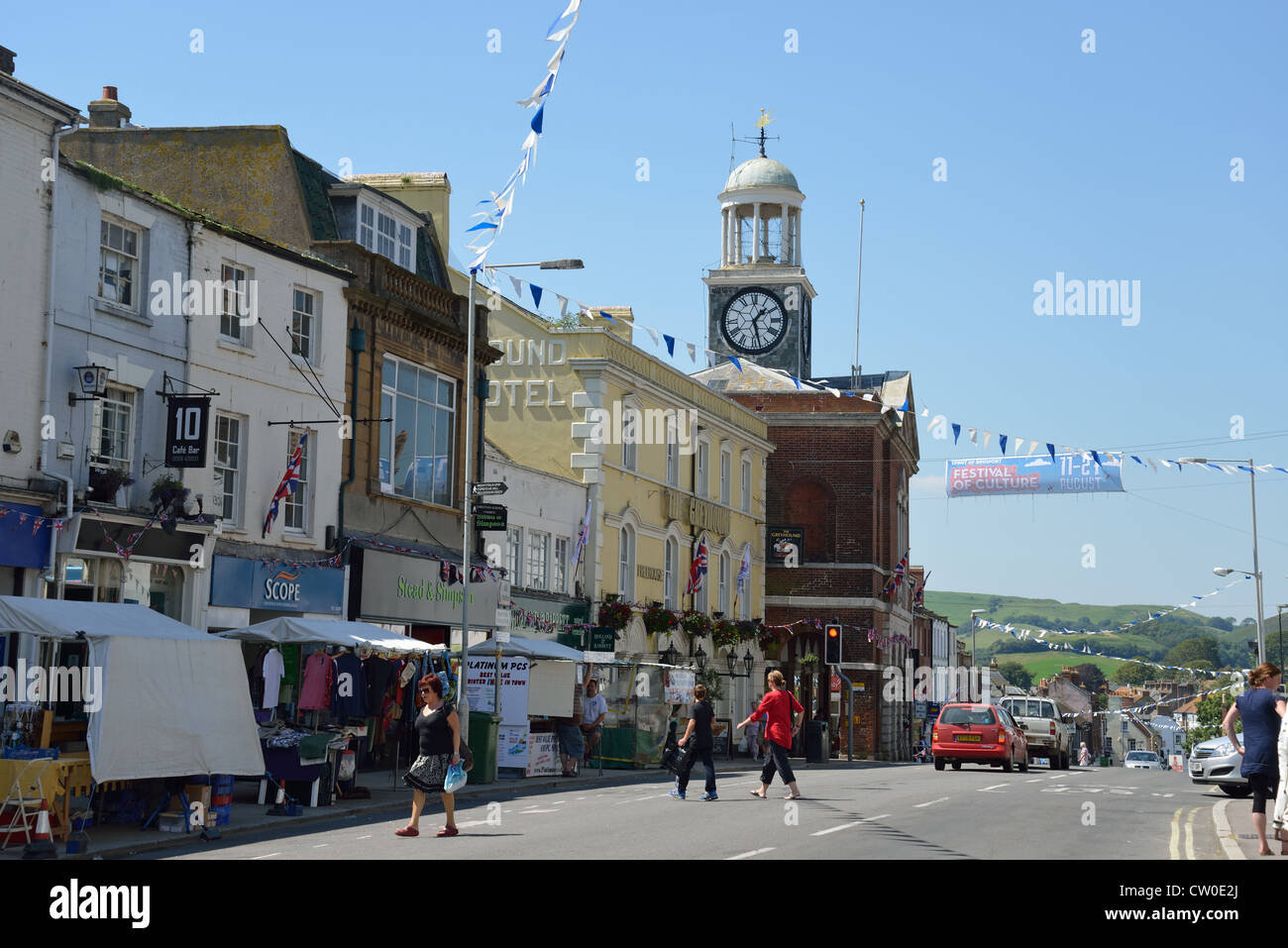 East Street, Bridport, Dorset, England, United Kingdom Stock Photo Alamy