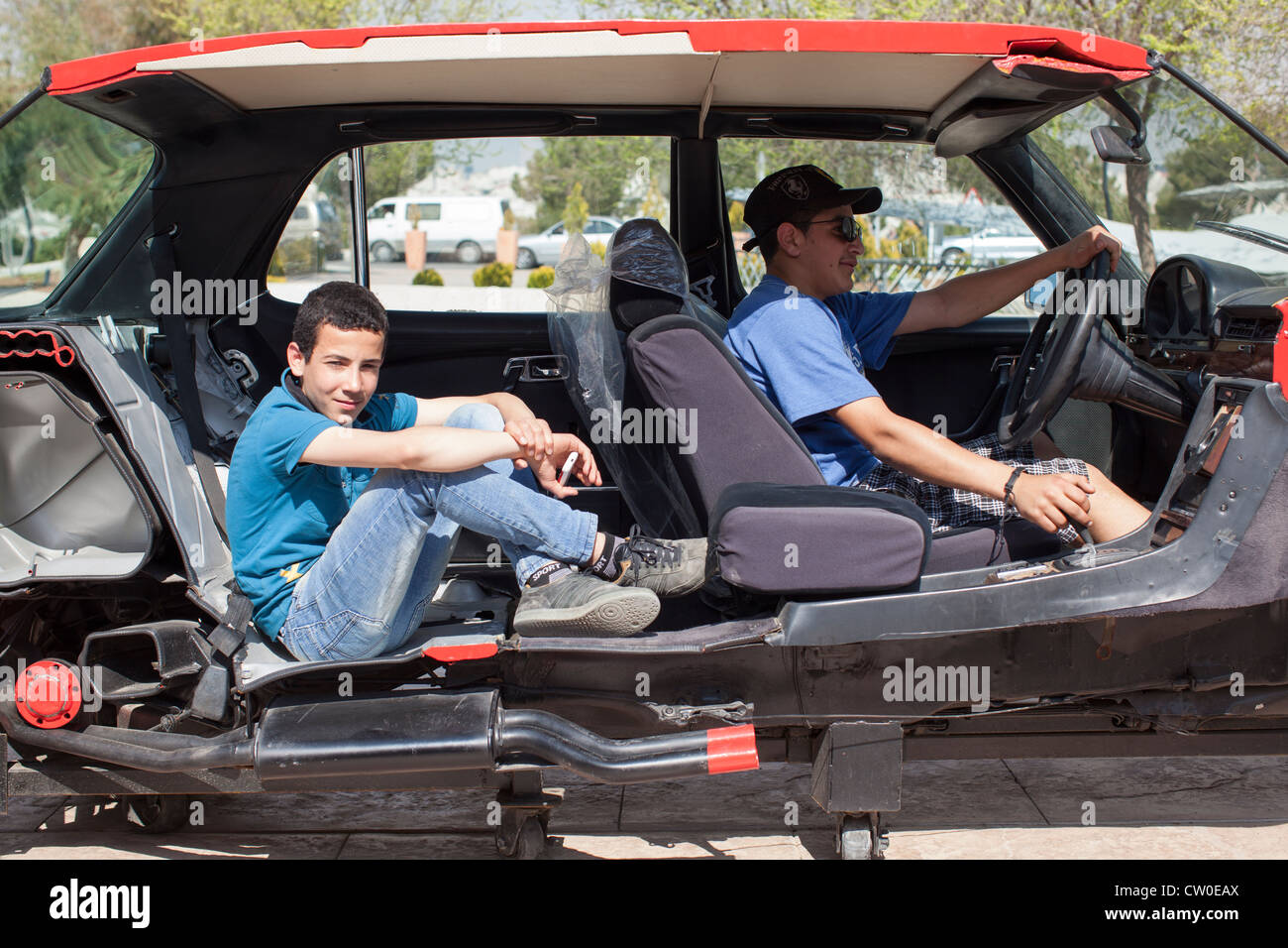 Car museum Amman Jordan Stock Photo Alamy